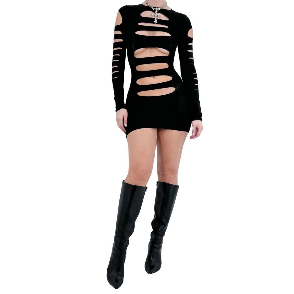 Vintage Sasha Black Dress [XS-M]
